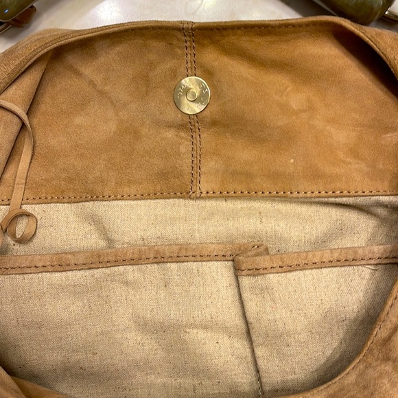 Max Azria Bone Handle Fringe bag - Picture 6 of 9